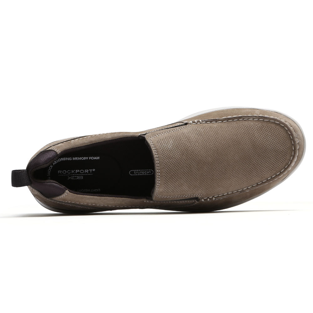 Rockport Singapore Mens Slip-On - City Edge Grey - VK0527314